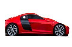 Кровать-машинка Viorina-Deko Brand B-06 Audi R8